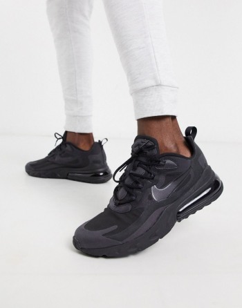 Nike Air Max 270 React Crne - Muške Tenisice | 04318XKHY